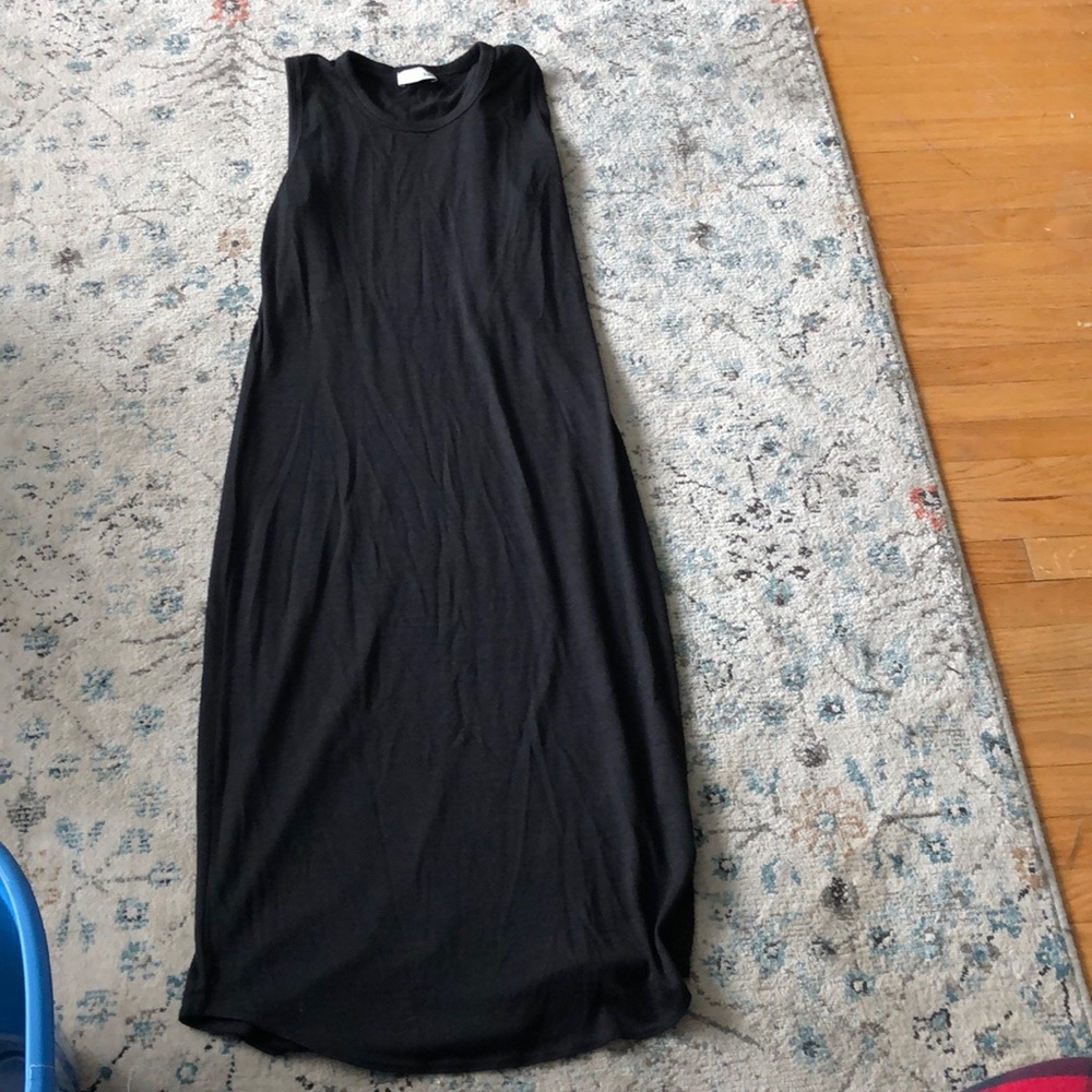 WILFRED Black Jersey Dress